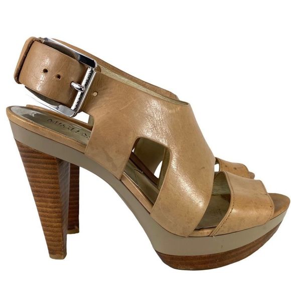 MICHAEL Michael Kors Shoes - Michael Kors Carla platform sandal nude - 7.5